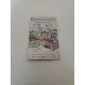 Danzante Wines From Italy Wine Glass Charms New